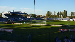 Das Stadion Miejski in Chorzów