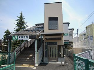 <span class="mw-page-title-main">Tōshōgū Station</span> Railway station in Sendai, Japan