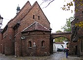 Around St Giles' Church in Wrocław, Poland
