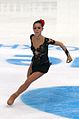 Adelina Sotnikova set up for an Axel jump