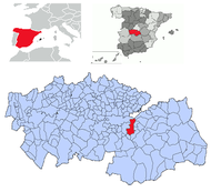 Almonacid de Toledo: situs