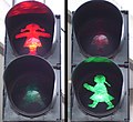 Ampelmädchen, la tosetta del semafer