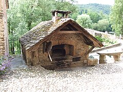 vieux four à bois construit en 1953 par Mr Banne