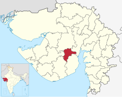 Location in Gujarat