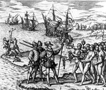 Columbus landing on Hispaniola adj.jpg