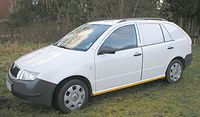 Fabia Praktik; a panel van variant for Eastern Europe