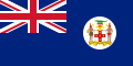 This is the SVG vector image of the last flag and government ensign of the Colony of Jamaica in 1962. It is recommended to create a new SVG vector image based on this SVG. Just change the background color from blue to the same red as the Union Flag in the upper left corner. The other contents remain unchanged.