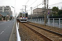 Trem metropolitano em Tóquio