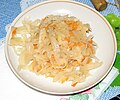 Russian kvashennaya kapusta (sauerkraut)