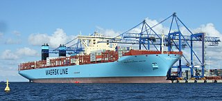 Triple E-class container ship Class of large container ships