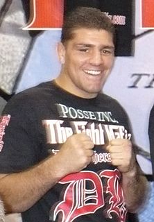 Nick Diaz American mixed martial arts fighter