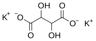 <span class="mw-page-title-main">Potassium tartrate</span> Chemical compound