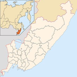 Vladivostok is located in Primorsky Krai