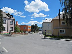 Centre of Pustá Polom