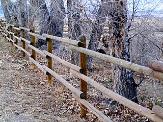 <span class="mw-page-title-main">Agricultural fencing</span> Used to keep animals in or out of an area