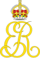 Kraliçe Elizabeth'in monogramı.