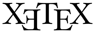 <span class="mw-page-title-main">XeTeX</span> TeX typesetting engine