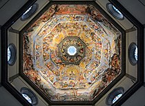 Interior of the dome of Florence Cathedral