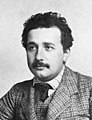 Image 19Albert Einstein (1879–1955), photographed here in around 1905 (from History of physics)