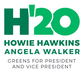 <span class="mw-page-title-main">Howie Hawkins 2020 presidential campaign</span> American political campaign