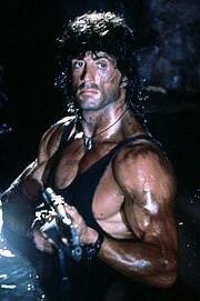 Ripley was often compared to the era's masculine heroes, including Sylvester Stallone's John Rambo. John Rambo.jpg