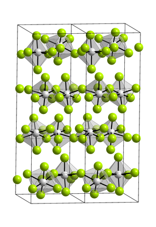 <span class="mw-page-title-main">Vanadium pentafluoride</span> Chemical compound