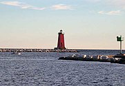 Manistique East Breakwater Light