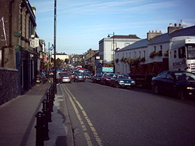 Centre-ville de Mullingar.