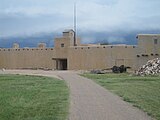 Bent's Old Fort outside view