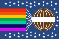 World Peace Flag of Earth (1913), proposed by James William van Kirk[citation needed]