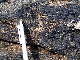 <span class="mw-page-title-main">Blueschist</span> Type of metavolcanic rock