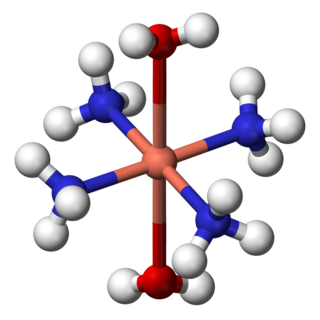 <span class="mw-page-title-main">Metal ammine complex</span> Class of chemical compounds