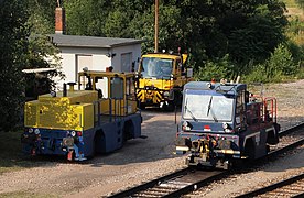 Zweiwege­fahr­zeu­ge bei der Zellstofffabrik Waldhof