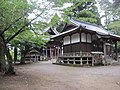 八坂神社、拝殿と本殿（千葉県東金市松之郷1269）