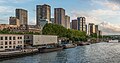 The 15th Arrondissement of Paris as seen from the Pont de Bir-Hakeim, Paris