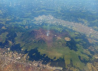 <span class="mw-page-title-main">Mount Aso</span> Volcano in Kumamoto Prefecture, Japan