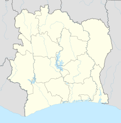 Abidjan ligger i Elfenbenskysten