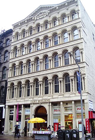 <span class="mw-page-title-main">Cary Building (New York City)</span> United States historic place