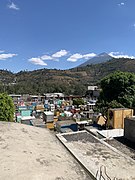 Le cimetière de Santa Catarina Barahona