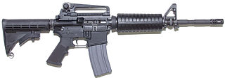 <span class="mw-page-title-main">Carbine</span> Shortened version of a standard firearm