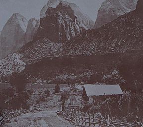 Crawford ranch in Zion Canyon