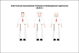 Generic habit of the Trinitarian friars.png