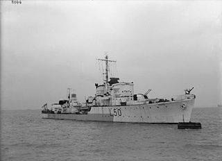 HMS <i>Bleasdale</i> Destroyer of the Royal Navy