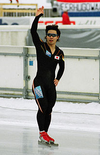 Hiroyasu Shimizu Japanese speed skater