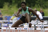 Judith Vis fehlten mit ihren 13,36 s acht Hundertstelsekunden, um sich über die Zeitregel für das Halbfinale zu qualifizieren