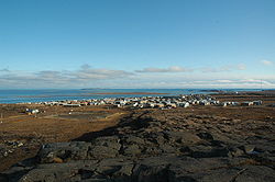 Hill top view of Kugluktuk