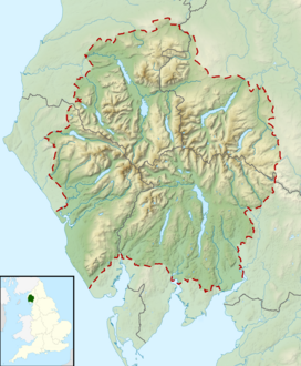 Helvellyn is located in the Lake District