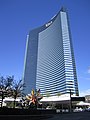 Outside Vdara's entrance