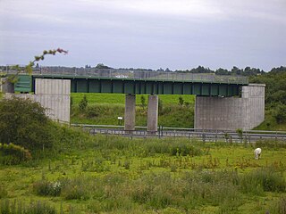 <span class="mw-page-title-main">Lichfield Canal Aqueduct</span> Unused aqueduct over the M6 Toll in Lichfield, England