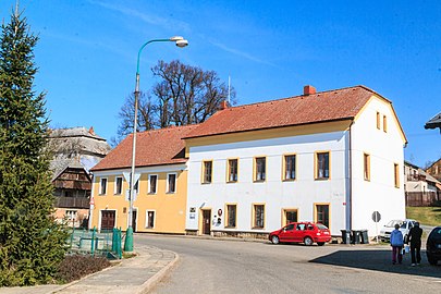 Markvartice : la mairie.